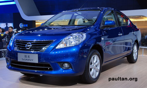 LIVE from Guangzhou: Nissan Sunny details and images!