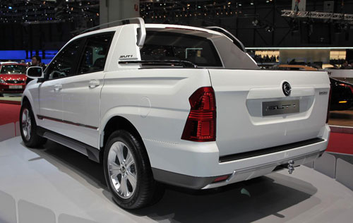 SsangYong SUT 1 Concept – Actyon Sports gets new face