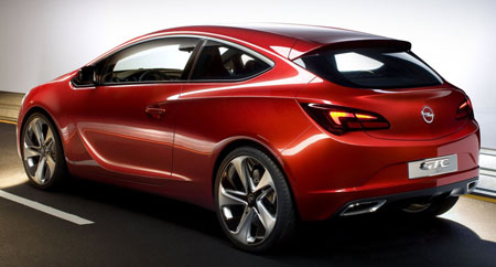 Opel GTC Paris Concept previews three-door Astra hatch