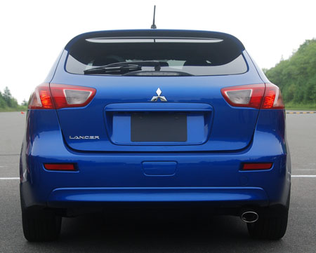 Mitsubishi Lancer Sportback Test Drive Review from Japan
