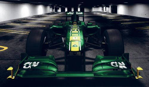 Team Lotus unveils first images of its 2011 car, the T128