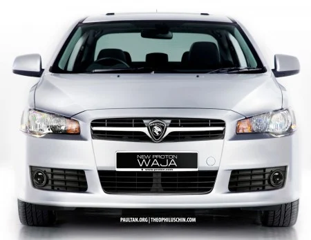 RENDERING: Lancer-based Proton Waja replacement model